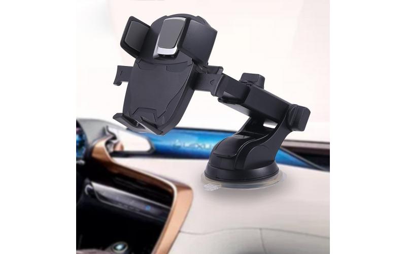 Car holder { 360  rotation // stong and easy suction cup use // suitable for varios types of phones // 8″ length of extension // good quailit}